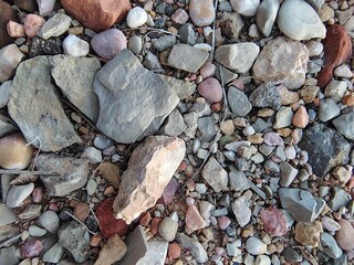 pebbles on the beach