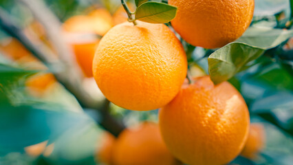 Chinese Orange Planting and Picking