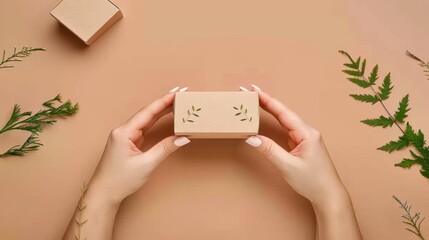 Creating a hands on prototype model using natural elements and sustainable packaging materials