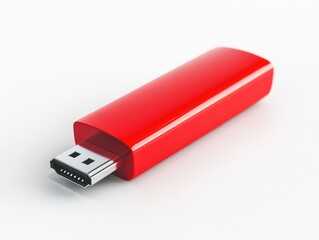 USB Stick in Red Case