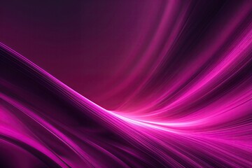 Fototapeta premium Vibrant Magenta Striped Canvas with Enchanting Glow and Contemporary Gradient Texture