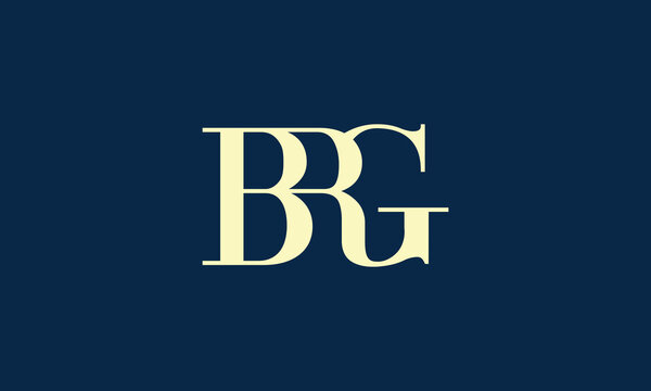 BRG monogram logo design