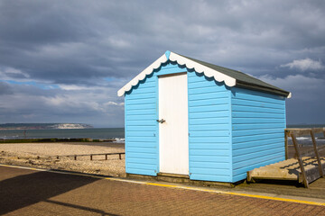 Beach Hut at Shanklin, on the Isle of Wight