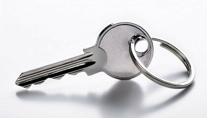 key isolated on white
