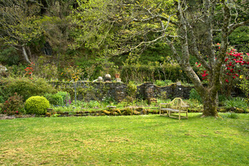Scotland landscape in early spring