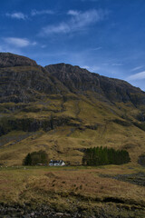 Beautiful view of the sottish highlands