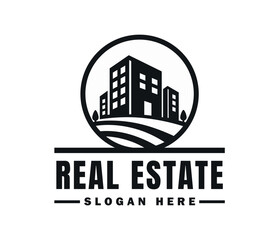 Real Estate Creative Professional Logo Design Template