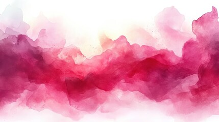 Fototapeta premium pink watercolor abstract background