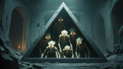 Alien Awakening in a Post-Apocalyptic World