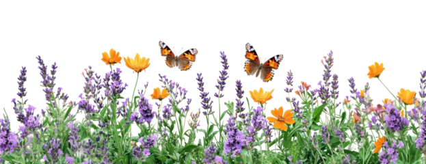PNG Butterfly Attracting Garden butterflies butterfly lavender.