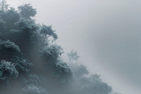 Elegant Gradient of Gunmetal and Silver on Soft Light Fog Gray Background