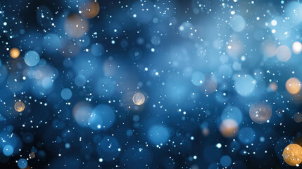 Obraz premium abstract blue background with particles