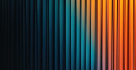 Obraz premium Abstract gradient background with vertical blended blue and orange hues creating a modern and dynamic design