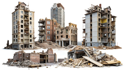 Fototapeta premium old abandoned building