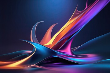 Engaging Dynamic Visuals with Modern Impactful Design and Eye-Catching Gradients for Unique Banner Covers