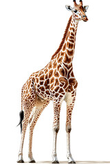 Naklejka premium Animals, Nature, Art, Image, with White Background, for Printing Stickers, T-Shirt Print, Cap, Mug, Slipper, Mousepad