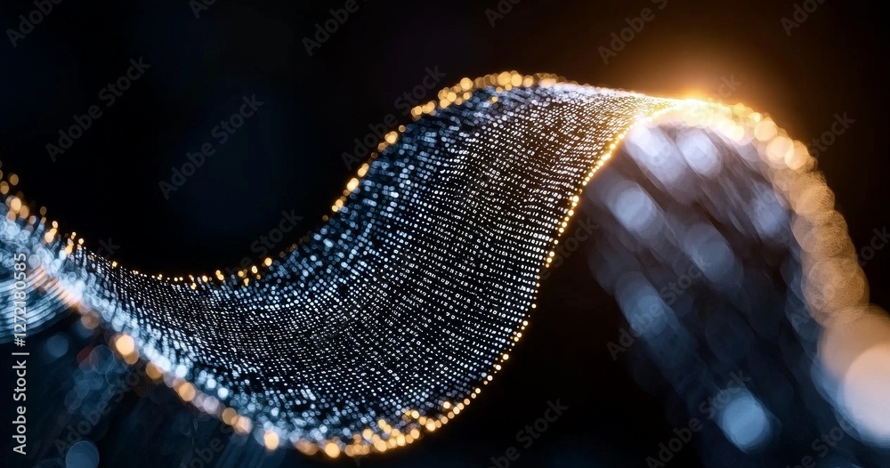 Poster modern technology incorporates cpu sockets in big data centers to facilitate 3d rendering and light 