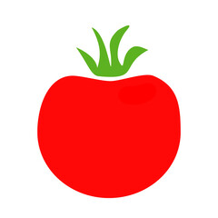 Vibrant Red Tomato Icon