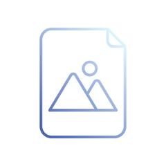 Image icons vector stock illustration.