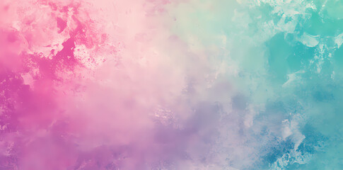 Fototapeta premium Abstract blurred pastel-colored background with a grainy gradient for a design template, banner, poster, or cover
