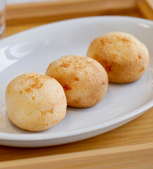 Minas Gerais cheese bread close-up photo
