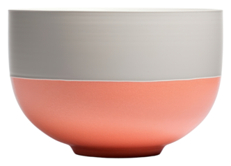 PNG Pottery two tone colored bowl pottery cup mug.