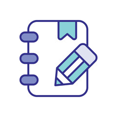 Note icon vector stock illustration