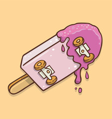 
171 / 5.000
The sweetest adventure on wheels! Skater Ice Cream, the icy flavor that glides with style! Editable design for printing on t-shirts, decoration, radical tricks, etc.
