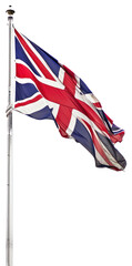 Obraz premium PNG Great britain flag british pole patriotism.