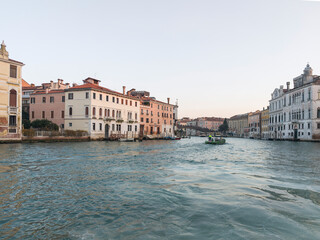 Fototapeta premium Grand Canal in city of Venice, Italy