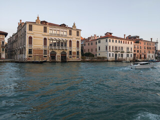 Fototapeta premium Grand Canal in city of Venice, Italy