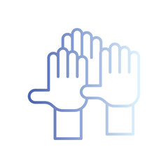 I Have An Answer icon vector stock illustration