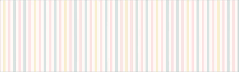 Striped pastel pattern, light color lines background vector illustration