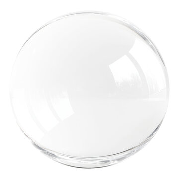 PNG Spherical glass transparent reflective sphere.