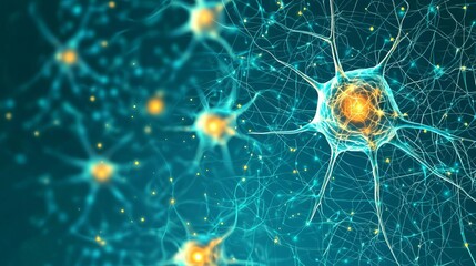 FND Functional Neurological Disorder Functional Neurological Disorder FDN Abstract illustration of neural connections.