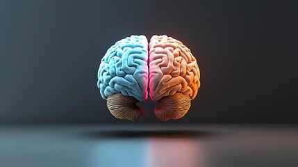 FND Functional Neurological Disorder Functional Neurological Disorder FDN Colorful brain illustration representing thoughts.