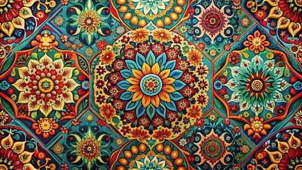 High-Resolution Abstract Wallpaper Print: Deep Focus Geometric Design