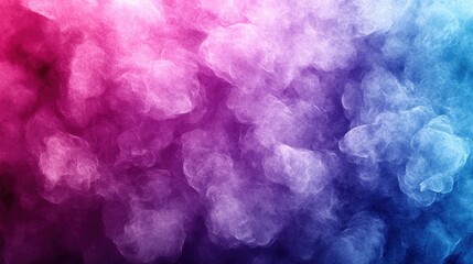 Fototapeta premium Pink, blue smoke swirls, studio backdrop, vibrant, design