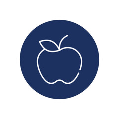 Apple  icon vecto stock illustration