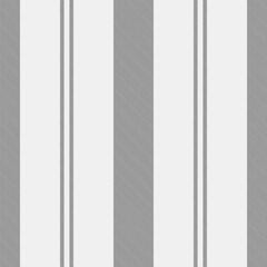 Sovember fabric vertical texture, comfortable vector seamless stripe. Pquare textile background pattern lines in white and grey colors.