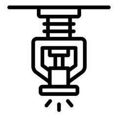 Overhead sprinkler designed for irrigation and watering large landscapes effectively