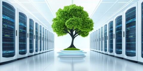 Green Technology Server Room Sustainable Computing