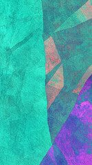 Abstract teal, pink, purple texture; geometric shapes; digital art; background; website design