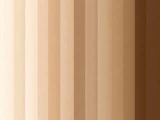Obraz premium An abstract design featuring vertical gradient stripes in warm beige and brown tones creating a soft modern and minimal visual effect 