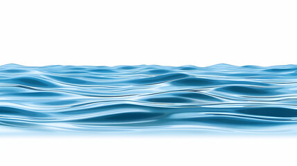 Calm ocean waves background, digital illustration, water texture, website design element