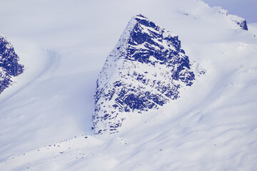 Juneau Snow Capped Mountains