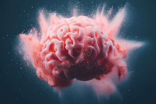 Vibrant Explosion of Creativity and Imagination in Human Brain