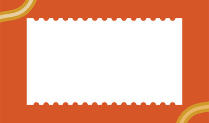 Illustration background design template pasta