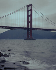 Golden Gate on a Gloomy Day
