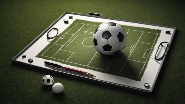 Soccer Strategy Session: Football Tactics on Field